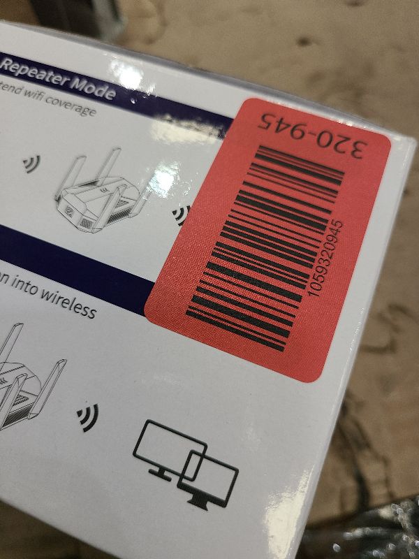 Photo 1 of 2025 AC2100 WiFi Extender - WiFi Extender Signal Booster with Gigabit Ethernet Port, WiFi Booster Dual-Band(5.8G&2.4G) Coverage to 12888 sp.ft, Faster Speed, Compatible with Multiple Devices