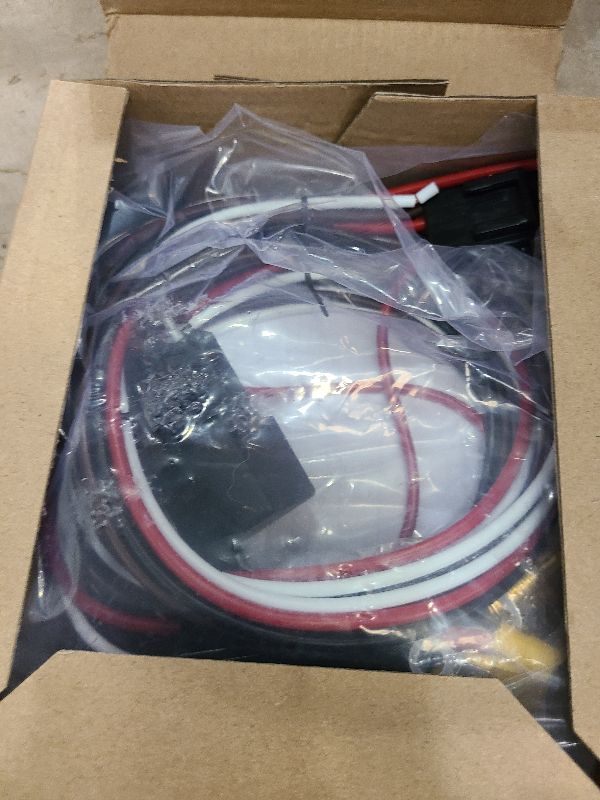 Photo 1 of 2 PCS Electric Fan Relay Kit, Dual Electric Fan Relay Kit, 185 Degree on 175 Thermostat Switch 40A Relays, 12V Cooling Radiator Fan Relays Wiring Kits for Replacing Faulty Wiring, Truck Engine Cooling