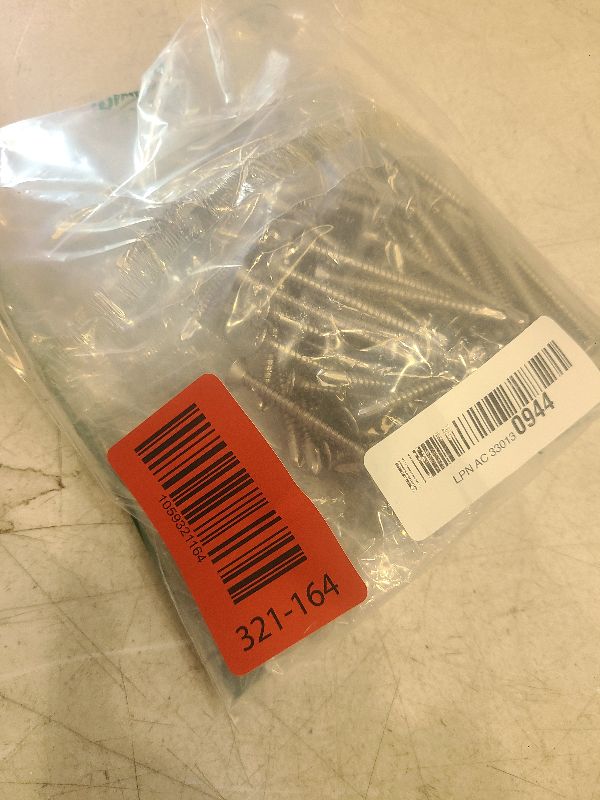 Photo 1 of #10 x 2" Sheet Metal Screws 100Pcs 410 Stainless Steel Flat Head Tek Screws Fast Self Tapping Screws by SG TZH