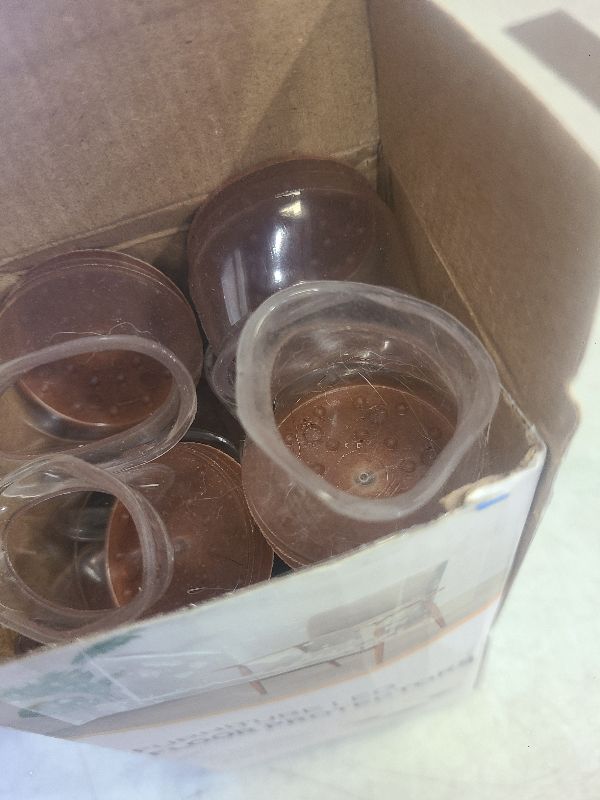 Photo 1 of 24 Pcs Chair Leg Floor Protectors for Hardwood Floors Silicone Covers to Protect Wood Tile Floors Felt Pads Furniture Leg Caps Anti-Scratch Reduce Noise (Fit:1.3"-2")