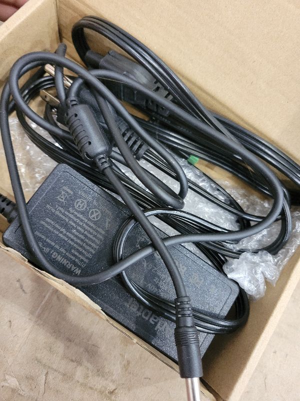 Photo 1 of 24Volt 2.5Amp 60W Power Supply AC 100-240V Adapter for LED Strip Light, Wireless Router, ADSL Cats, HUB, Switches, Security Cameras, Audio/Video 24V 2.5A 50-60Hz Power Cord with 5.5 x 2.1mm 2.5mm