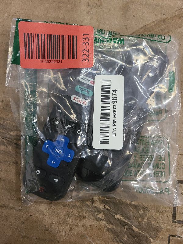 Photo 1 of (Pack of 2) Replacement Remote Control Only for Roku TV, Compatible for TCL Roku/Hisense Roku/Onn Roku/Sharp Roku/Element Roku/Westinghouse Roku/Philips Roku Smart TVs (Not for Roku Stick and Box)