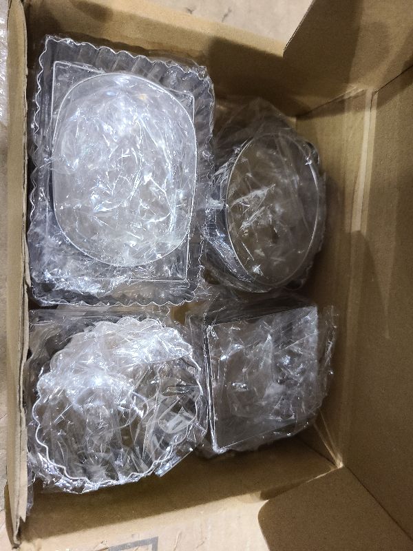 Photo 1 of 10 PCS Plaque Frame Cookie Cutters Set Fondant Tiles Biscuit Cutter Molds for Cookie Fruit Shapes