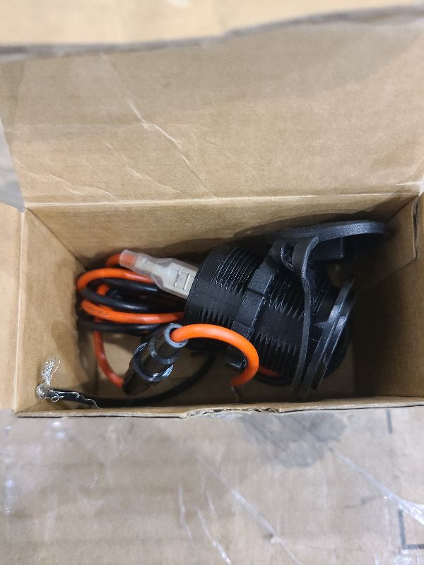 Photo 1 of 10L0L Golf Cart Dual USB Charger/USB Port/Quick Charge 3.0 USB Outlet Universal fit EZGO Club Car and Yamaha, Also fit Motorcycle,ATV,Boat etc.12V-24V Input