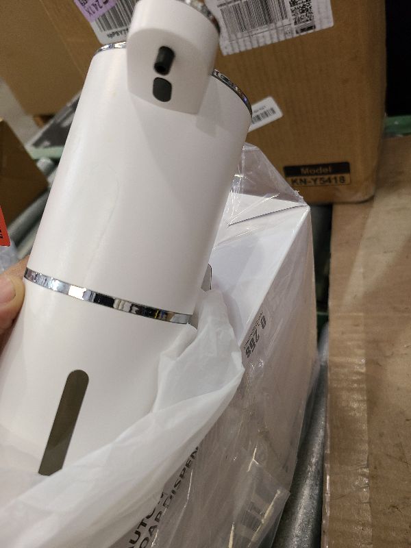 Photo 1 of 2 Pack Automatic Soap Dispensers,12.8oz/380ml USB Touchless Automatic Foaming Soap Dispenser,Rechargeabled Wall Mounted Smart Soap Dispenser for Bathroom Kitchen Dish Soap