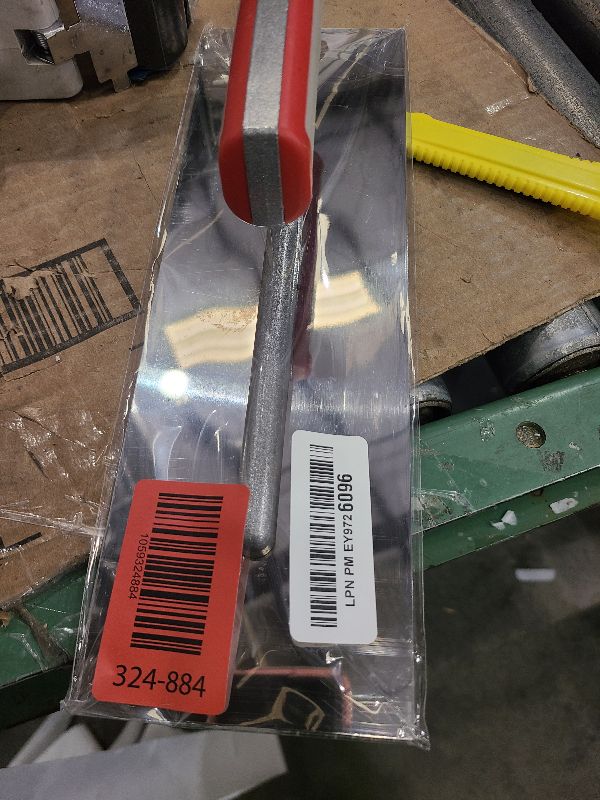 Photo 1 of 11.8x3.8 Inch Concrete Finishing Trowel - Premium Stainless Steel Masonry Tool for All Construction Finishing Needs, Drywall Tools