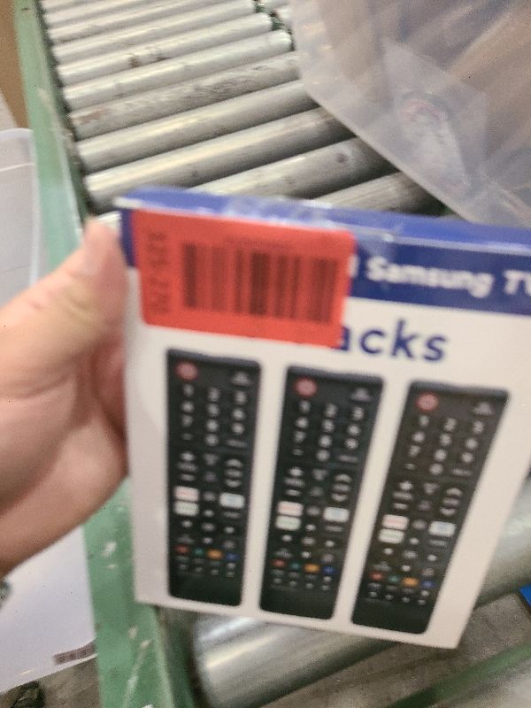 Photo 1 of 3 Pack Remote for All Samsung TV Remote, Replacement Compatible with All Samsung Smart TVs, LCD, LED, 3D, HDTV, Series TVs