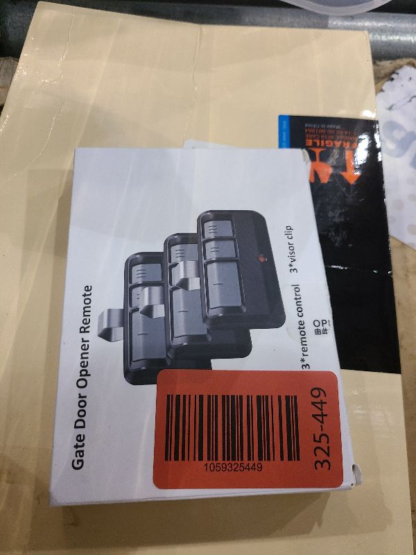 Photo 1 of 3 Replacement for Liftmaster Chamberlain Sears Craftsman 893MAX Garage Door Opener Remote 3 Pack