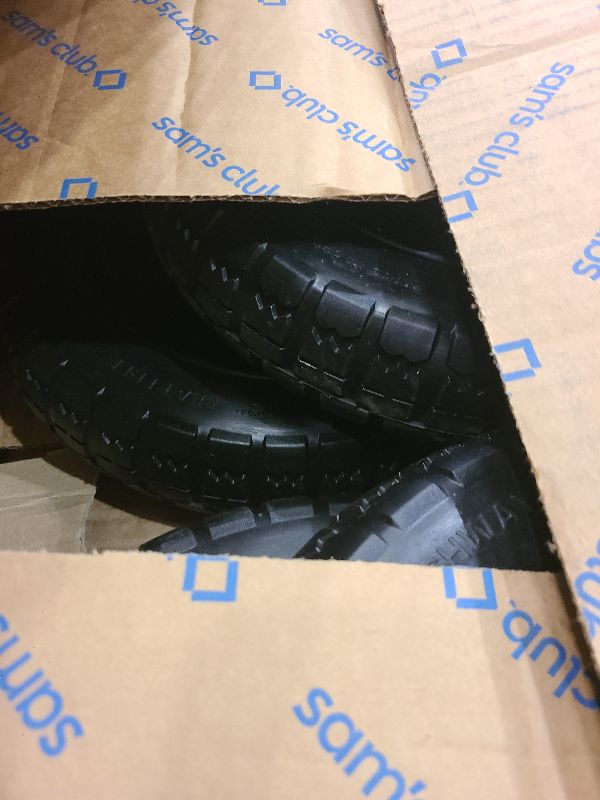 Photo 1 of 13" Flat Free Wheels Replacement for GOR Garden Cart Tires, 4.00-6 Solid Tires with 5/8"Bearings, 13" No Flat Wheels for GOR Garden Carts/Hand Trucks/Garden Carts