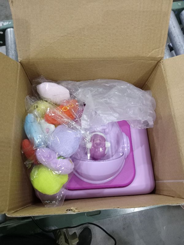 Photo 1 of Claw Machine for Kids, Mini Vending Machine Girls Unicorn Toys, Candy Grabber Prize Dispenser with Sound & 20 Mini Plush Toys, Electronic Arcade Game Indoor Toy for Home Party Birthday Gifts