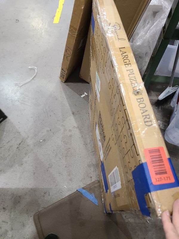 Photo 1 of 1000 Piece Wooden Jigsaw Puzzle Table - 4 Drawers, Rotating Puzzle Board | 30” X 22” Jigsaw Puzzle Board | Puzzles Cover Included - Portable Puzzle Tables for Adults and Kids by Beyond Innoventions