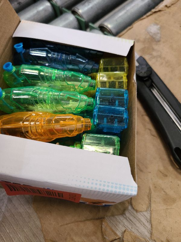 Photo 1 of 12 Packs Water Gun for Kids Squirt Toys Outdoor Beach Swimming Pool Game Summer Party Favor