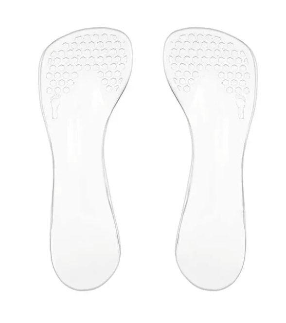 Photo 1 of 3/4 High Heel Cushion Insoles, Self-Adhesive Arch Support Inserts for Flat Feet and Arch Pain Relief, Gel Shoe Inserts for Sandal, Flats and High Heels .
