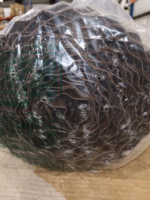Photo 1 of 1 Pcs 10 Ft Long Rubber Mulch for Landscaping Garden Mulch Black Roll Rubber Mulch Mat Recycled Natural-Looking Edging Border Cuttable Reduced Weed Growth Bed Liner for Garden 2025