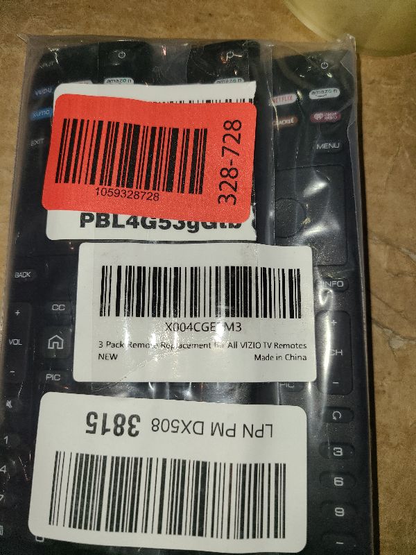 Photo 1 of 3 Pack Remote Replacement for All VIZIO Smart TV Remote, Compatible for VIZIO Remotes Control Replacement