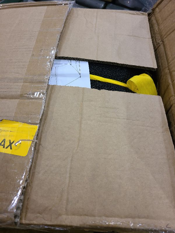 Photo 1 of 14FT Trampoline Replacement Safety Enclosure Net for 6 Straight Poles Round Frame Trampolines, Breathable and Weather-Resistant Trampoline Net with Adjustable Straps (Net Only) Blue