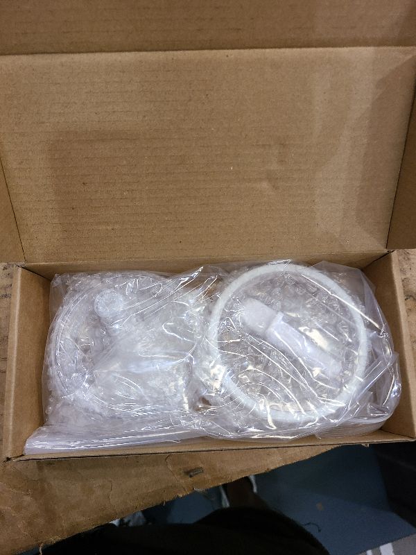 Photo 1 of 2 Pack 30 oz Tumbler Flip Straw Lid Replacement Compatible for Stanley Quencher, Leak Proof Lid Replacement for 30 OZ Stanley H2.0 FlowState Tumbler,Spill Proof Splash Reusable (White)