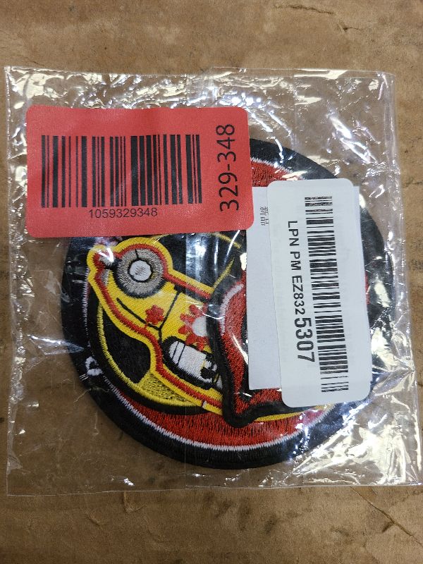 Photo 1 of 12 pcs Race Team car Cloth Patch Auto Racing Patches Set - Motor Patches Checkered Flag Chequered auto car Racing Applique Jacket Vest Costume Embroidered Sewing Iron on Patch Embroidered Biker