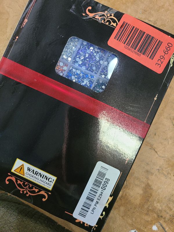 Photo 1 of 22000Pcs Resin Rhinestones for Bedazzling with Tweezers, Multicolor 2/3/4mm Rhinestones for Crafting with 3Pcs 10ml B7000 Jewelry Glue for DIY Crafts Clothing Tumblers Shoes Fabric Nail Art