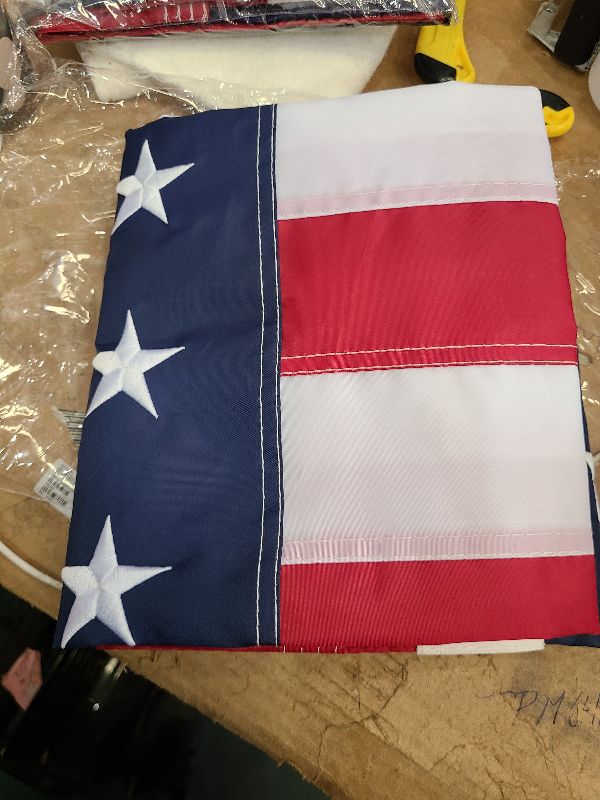 Photo 1 of 
American Flag2 Print Seasonal Farmhouse Holiday Outside 60x36 Inch Vertical Welcome Watercolor Flag