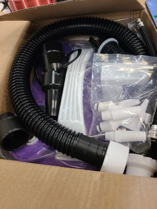 Photo 1 of 4-in-1 Electric Balloon Pump for All Balloons, Inflatables, and Sports Balls, Triple Inflating Ports for Latex Foil 260q Mylar Balloon, Inflator Deflator for Air Mattresses Pool Floats Yoga Balls