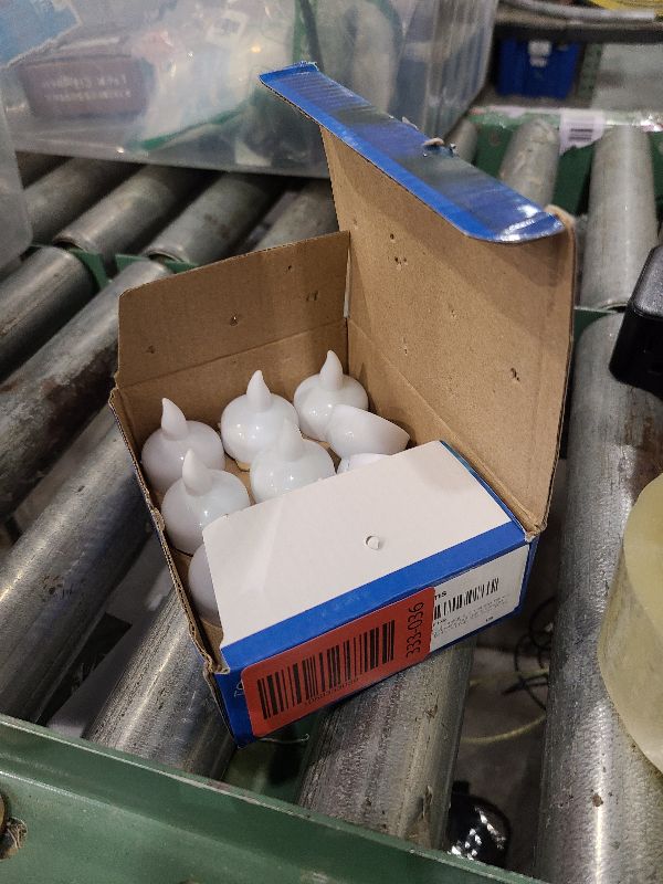 Photo 1 of 12 Pack Waterproof Flameless Floating Tealights, Christmas Battery tealights, Battery Operated Flickering Floating Tea Lights Candles in Warm Yellow for Wedding, Party, Bath, Hot Tub, Spa, Pool, Pond