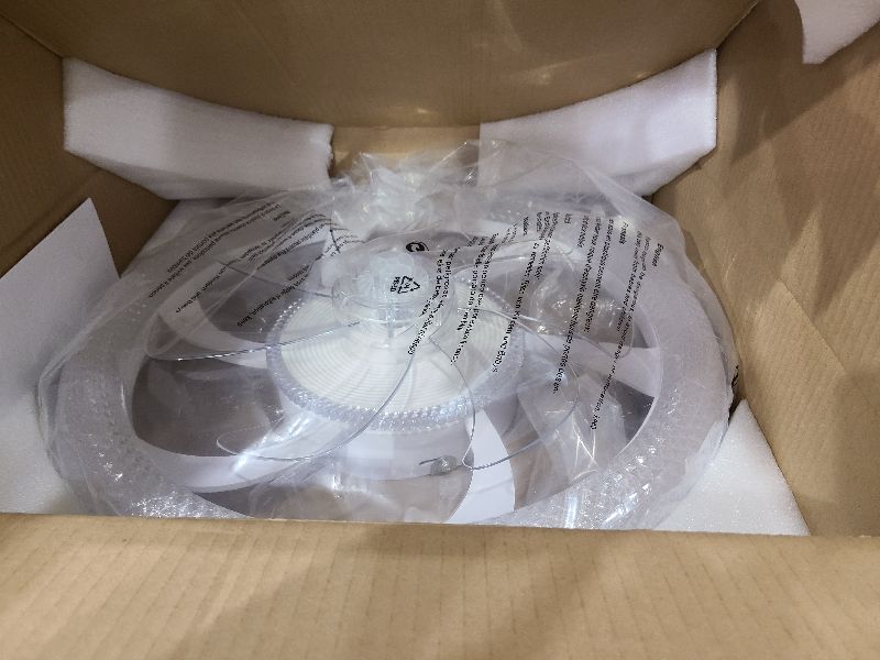 Photo 1 of 20” Low Profile Ceiling Fans with Light and Remote, 2 in 1 LED Ventilador De Techo with Voice/APP Control, Modern RGB+CCT Dimmable Flush Mount Smart Bluetooth Abanico De Techo for Bedroom, Living Room