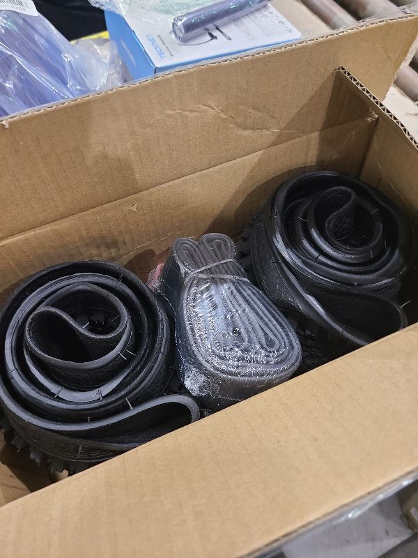 Photo 1 of 26-inch Mountain Bike Tires Set: Hycline 2-Pack 26x1.95 inch (54-559mm) Folding Replacement Puncture-Resistant Bicycle Tires and Pair 26-inch Inner Tubes with Tire Levers for MTB Off-Road Bike