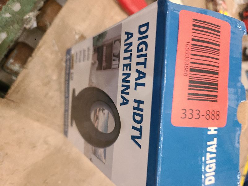 Photo 1 of 2025 TV Antenna for Smart TV and Old TV, 2800+ Miles Range HD Digital TV Antenna Indoor with 360° Signal Strongest Booster, Supports Local Channels 1080P 4K Reception for Home, RV, Camping (34ft)