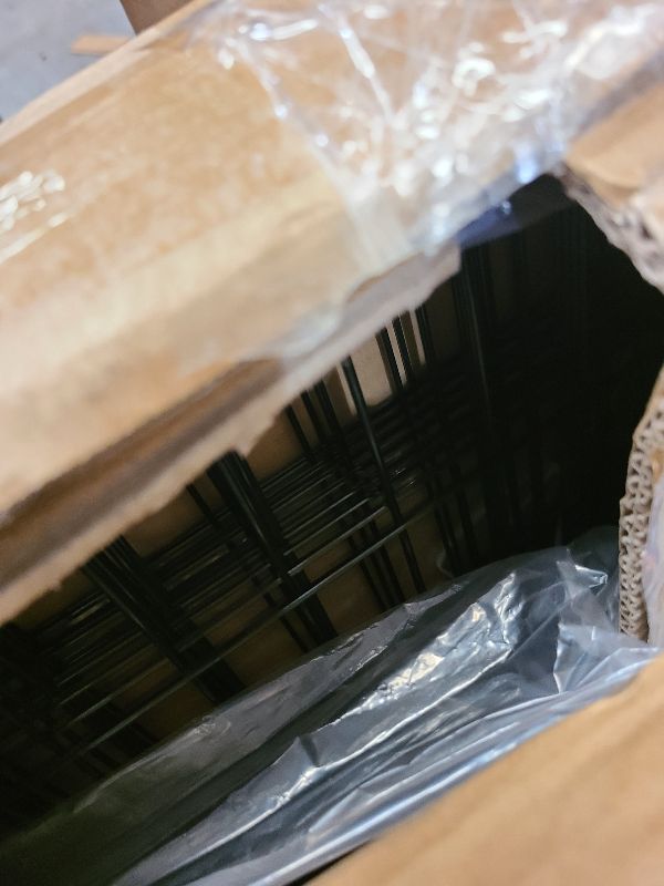 Photo 1 of 16 Panels No Dig Garden Fence with Gate, 32in x 38.6ft Decorative Dog Fence Outdoor for Yard, Tall Animal Barrier Fencing Rustproof Metal Garden Edging Border, Temporary Fencing for Outdoor, Patio