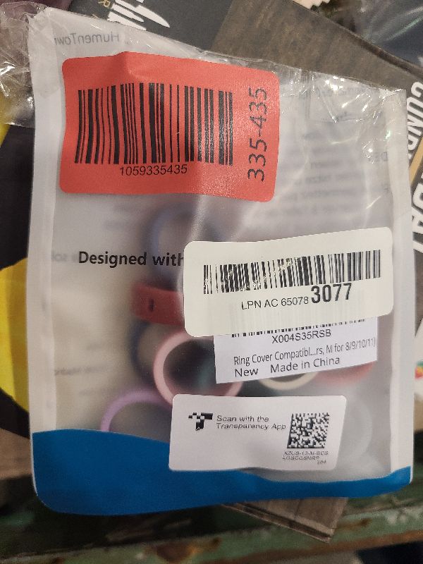 Photo 1 of 12 Pack Ring Cover Compatible with Oura Ring Gen 4/4 Ceramic, Oura Ring Gen 3 Horizon/Heritage, Surport Charging with Cover on, Anti-Scratch Elastic Silicone Ring Protector for Men Women Working Out