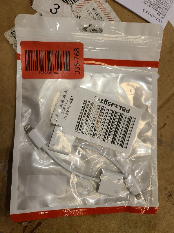 Photo 1 of 2 Pack Lightning to 3.5mm Headphone Jack Adapter, [Apple MFi Certified] 2 in 1 Headphone Adapter Aux Audio and Charger Adapter Dongle Cable Splitter Compatible with iPhone 14 13 12 11 XS XR 8 7