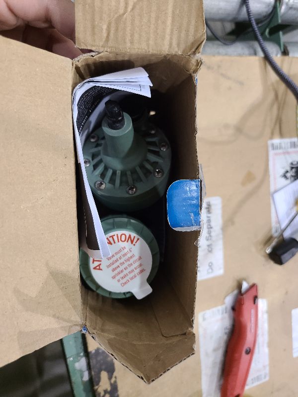 Photo 1 of 1-Pack Orbit 57623 3/4" FPT 100 Series Anti-Siphon Automatic Sprinkler Valve with Flow Control