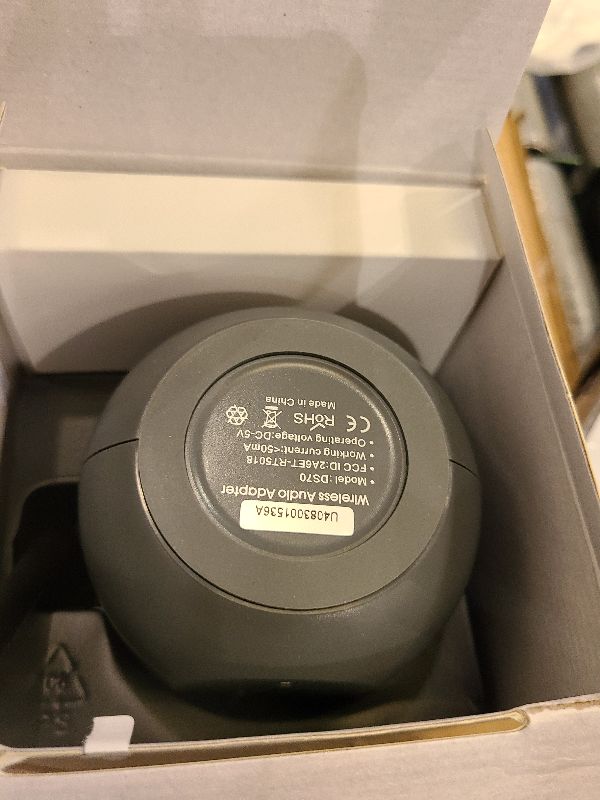 Photo 1 of 1Mii DS70 Audio Bluetooth Transmitter for TV to Wireless Headphone/Speaker, aptX AD/HD/LL/aptX/SBC, Optical/AUX/RCA Jacks and Mic in, Dual Device Connection, Long Range, Compatible with 99% of TVs