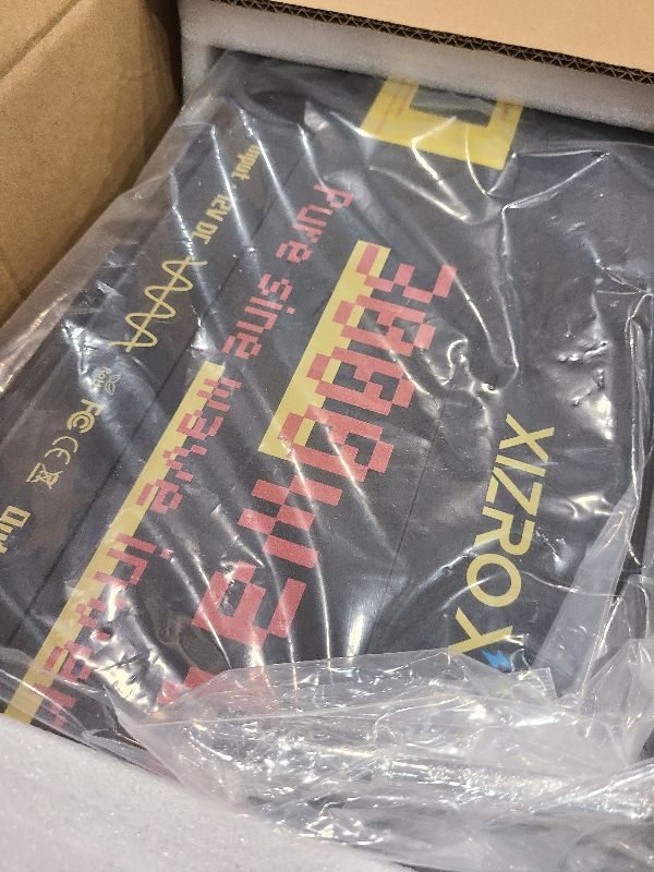 Photo 1 of 3000W Pure Sine Wave Inverter, 12V DC to 110/120V AC, 9-Port Power Inverter with 4 AC Outlets, 2 USB, 2 Type-C (60W+45W Fast Charging), LED Display, Wireless/Wired Remote for RV, Camping, Outdoor