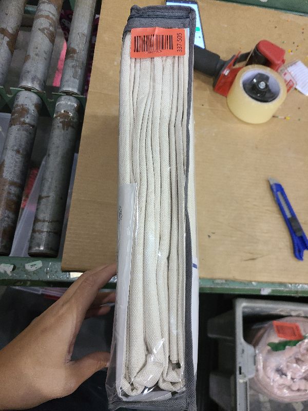 Photo 1 of 100% Blackout Shield Linen Blackout Curtains for Bedroom 96 Inches Long, Back Tab/Rod Pocket Living Room Drapes, Thermal Insulated Blackout Curtains 2 Panels Set, 50" W x 96" L,Cream