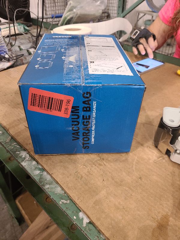 Photo 1 of 20 Pack Vacuum Storage Bags, Space Saver Bags (4 Jumbo/4 Large/4 Medium/4 Small/4 Roll) Compression for Comforters and Blankets, Sealer Clothes Storage, Hand Pump Included