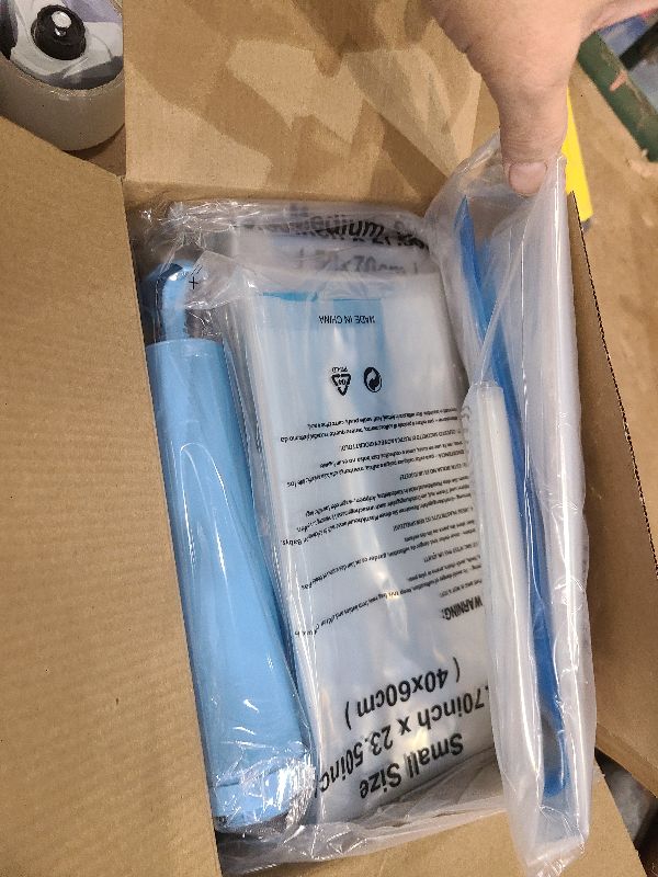 Photo 1 of 20 Pack Vacuum Storage Bags, Space Saver Bags (4 Jumbo/4 Large/4 Medium/4 Small/4 Roll) Compression for Comforters and Blankets, Sealer Clothes Storage, Hand Pump Included