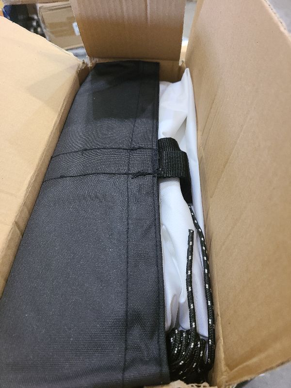 Photo 1 of 10x10 Pop Up Canopy Replacement Top Cover, Commercial Peak Pole Canopy Tent Replacement, 600D Heavy Duty Waterproof Canopy Cover Only, Bonus 4 Pack Weight Bag