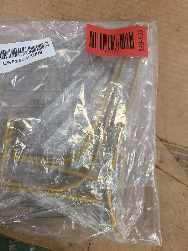 Photo 1 of 2 Pack 8 Inch Plate Stands for Display, Anti-Slip Plate Holder Display Stand Gold Iron Easel Stand Picture Stand for Photo Frames, Decorative Plate, Books, Pictures and Tabletop Artworks