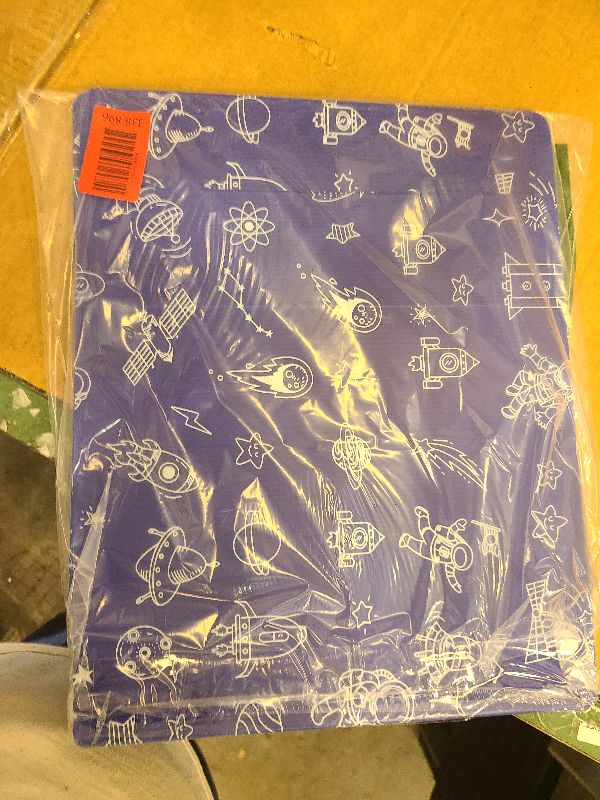 Photo 1 of 2-Pack Desk Dividers for Students, 3-Fold Privacy Screens, Durable Waterproof Plastic Study Boards, Easy Clean Classroom Shields for Schools,Teacher Supplies & Student Desk Organizers, Blue