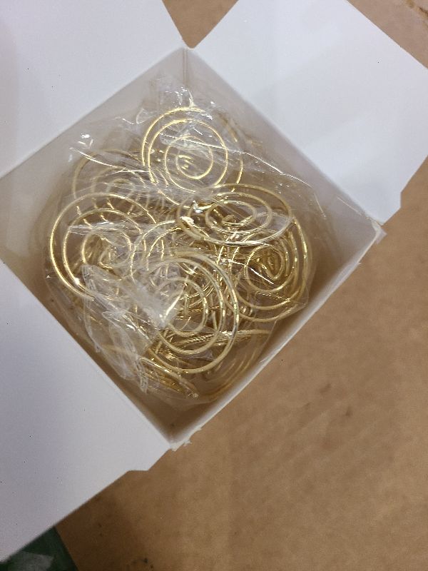 Photo 1 of 26Pcs Table Number Holders, Place Card Holders, Wire Picture Holders, Small Table Card Holders, Photo Holders for Centerpieces, Wedding Reception, Party, Birthday (Gold)