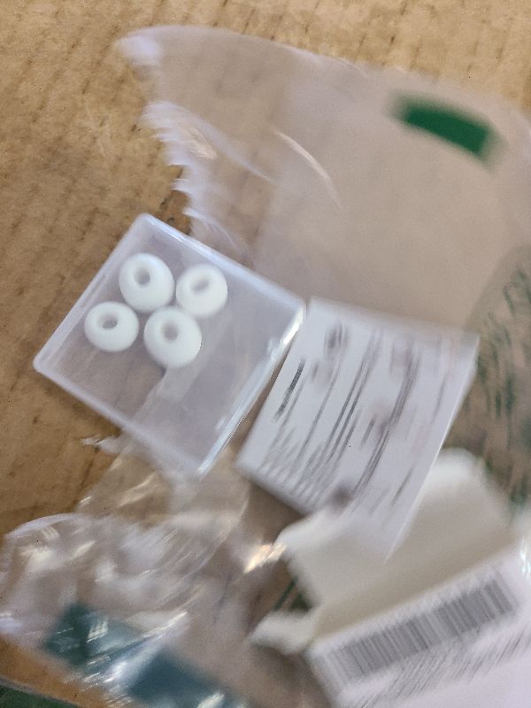 Photo 1 of 3 Pairs Replacement Ear Tips for Airpods Pro and 2nd Generation with Noise Reduction Hole, Silicone Ear Tips for Airpods Pro with Portable Storage Box and Fit in The Charging Case(S/M/L)