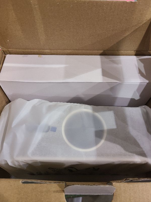 Photo 1 of [Netflix-Licensed/1500ANSI] Smart Outdoor Projector: NICPOW 4K Projector with Wifi and Bluetooth, Built-in Apps, Auto Focus & Keystone, Portable Proyector for Home & Outdoor Use, White