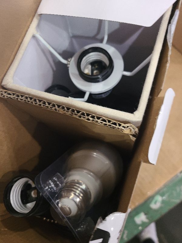 Photo 1 of 15'' Table Lamp for Bedroom set of 2,3-Color Bedside Lamps with Pull Chain Table Lamps for Night stands with AC Outlet,Small Night Light Lamps with 2 Bulbs Lamps for Living Room Kids Room Office Decor