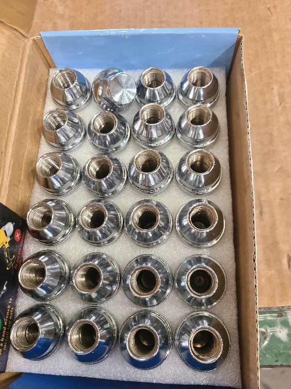 Photo 1 of 14x1.5mm OEM Factory Wheel 24 pcs Lug Nuts for 2015/2016/2017/2018/2019/2020/2021 F150 Expedition Navigator Factory Stock Aluminum Wheels