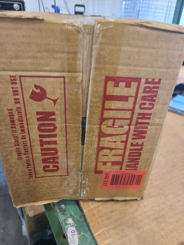 Photo 1 of 2 Gallon Drink Dispenser with Stand?Glass Beverage Dispenser With Wood Stand, 18/8 Stainless Steel Spigot and Labels Large Water Drink Dispensers for Parties, Lemonade,Juice, Tea