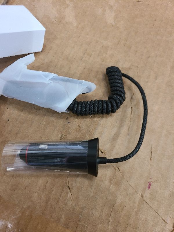 Photo 1 of [Apple MFi Certified] Syncwire iPhone Car Charger 32W Super Fast Car Phone Charger Cigarette Lighter USB Car Adapter with Build-in 5FT Coiled Lightning Cable for Apple iPhone 14/13/12/11/XR/Max, iPad