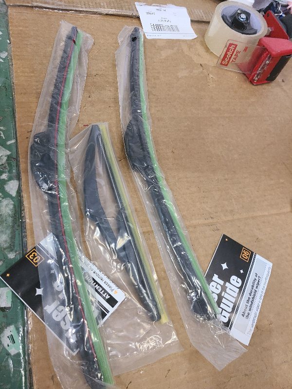 Photo 1 of 3 wipers Replacement for 2006-2011 Mini Cooper, Windshield Wiper Blades Original Equipment Replacement - 19"/18"/10" (Set of 3) U/J HOOK