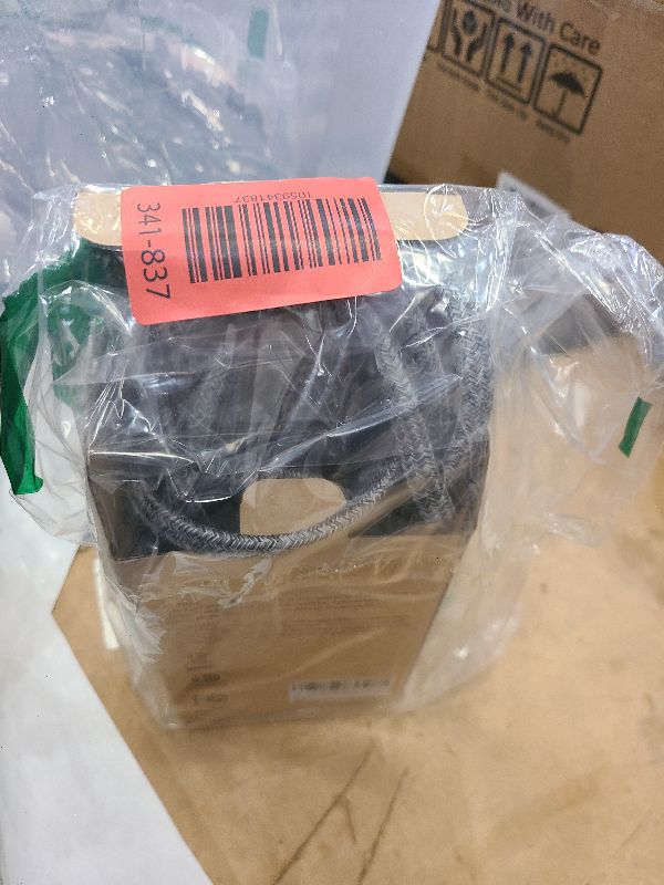 Photo 1 of 10FT Power Strip with USB Ports - Extension Cord with 3 Outlets and 3 USB Charging Ports, Flat Plug, Wall Mount, No Surge Protection for Cruise Ship Travel, Desk Accessories for Dorm Room Essentials